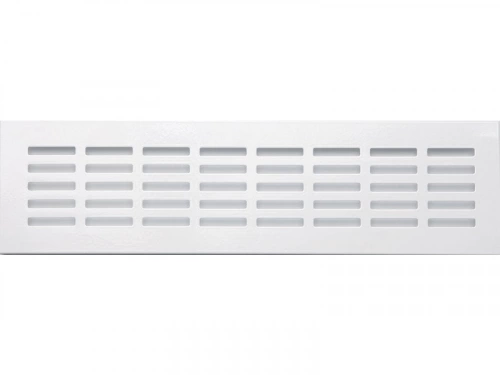 Grille d'aération aluminium anodisé, L.30 x l.8 cm