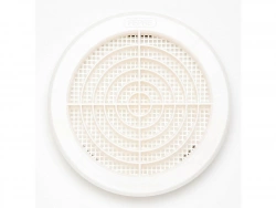 Grille d'aération abs naturel Diam.14.7 cm