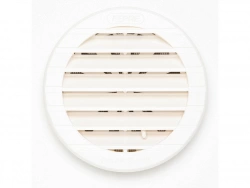 Grille d'aération abs naturel Diam.12 cm