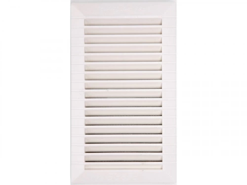 Grille d'aération abs naturel, L.23 x l.13.5 cm