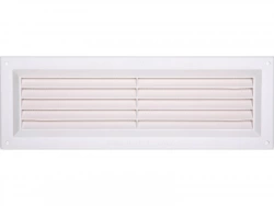 Grille d'aération abs naturel, L.9 X L.26 Cm