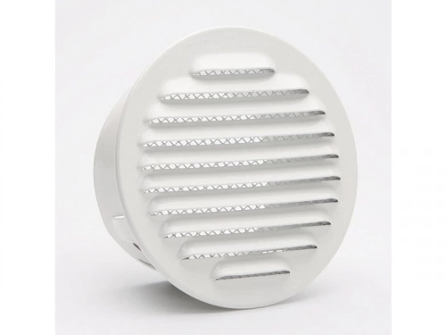 Grille d'aération aluminium laqué Diam.15 cm