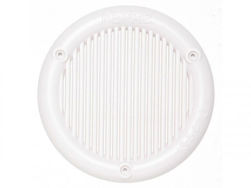 Grille d'aération abs naturel Diam.10.3 cm