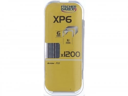 Lot De 1200 Agrafes Fischer Darex Xp6