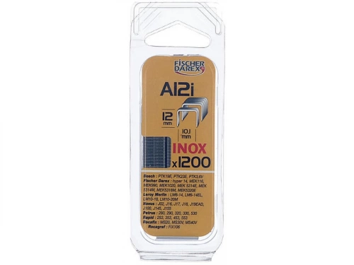 Lot De 1200 Agrafes Fil Fin Fischer Darex A12I