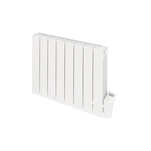 Radiateur électrique à inertie fluide – 1500 W – Horizontal – Blanc – Programmable