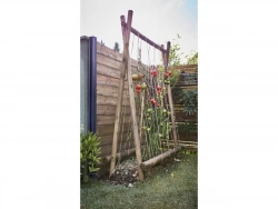 Tuteur bois fraisé, FOREST STYLE, diamètre 6 x L.250 cm