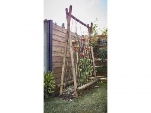 Tuteur bois fraisé, FOREST STYLE, diamètre 6 x L.250 cm