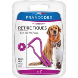 Francodex -Tire Tiques Pour Chiens et Chats lot de 2