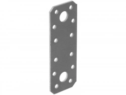 Platine d'assemblage universel galvanisé, 100x35x2.5 mm