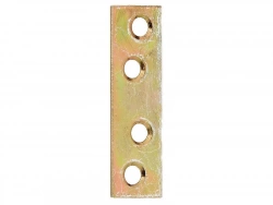 Platine multitrous bichromaté, GAH ALBERTS, 50 x 14 mm
