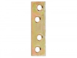 Platine multitrous bichromaté, GAH ALBERTS, 100 x 15 mm