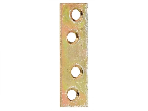 Platine multitrous bichromaté, GAH ALBERTS, 100 x 15 mm