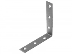 Equerre de chaise acier galvanisé / galvanisé, L.25 x h.25 x l.14 mm GAH ALBERTS