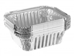 Lot de 10 barquettes aluminium 0.5L