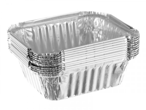 Lot de 10 barquettes aluminium 0.5L