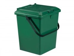Seau Monobloc Garantia 640010 Vert Sapin 8 L