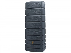 Récupérateur d'eau GARANTIA rectangulaire mural,Slim Stone , 500 litres,  gris granit