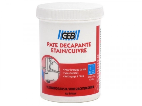 Pâte décapante étain / cuivre, GEB, 150 ml