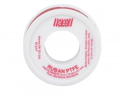 Ruban téflon, GEB, Ep. 0.1 x L.12 mm x L.12 m