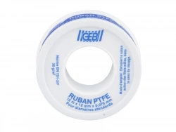 Ruban téflon, GEB, Ep. 0.075 x L.12 mm x L.12 m