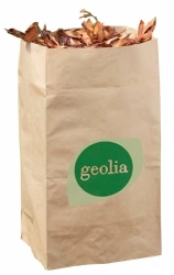 Lot de 5 sacs papier compostable  GEOLIA 100 l