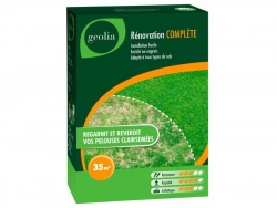 Gazon réparation, GEOLIA, 35 m²