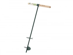 Tarière pour tarière acier GEOLIA, manche bois L.15 cm