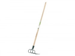 Croc À Fumier Acier Forgé Geolia Manche Bois L.130 Cm