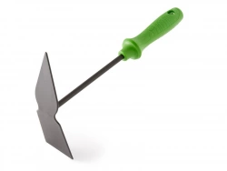 Serfouette panne et langue acier GEOLIA manche plastique L.14.89 cm