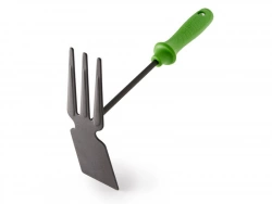 Binette langue et fourche acier GEOLIA manche plastique L.14.89 Cm