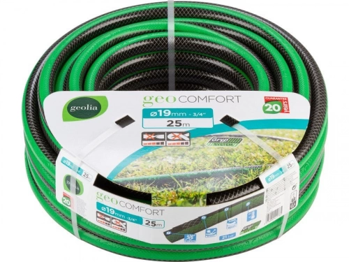 Tuyau d'arrosage GEOLIA Geocomfort L.25 m Diam.18.5 mm