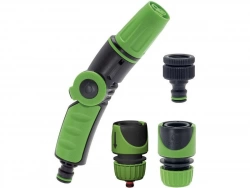 Set lance d'arrosage 2 jets GEOLIA + 2 raccords 12.5-15 mm