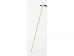 Manche en bois pour balai cantonnier GEOLIA, L.120 cm