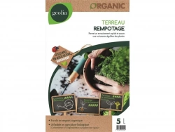 Terreau de rempotage GEOLIA, 5 litres