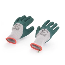 Paire de gants pour les travaux de jardinage latex, T unique GEOLIA