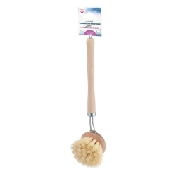 Brosse Bois Et Fibre Végétale Pour Vaisselle