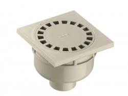Siphon De Sol Sortie Verticale, 100 X 40 Mm