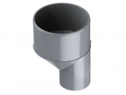 Réduction excentrée en pvc à coller femelle / mâle, diam. 40-32