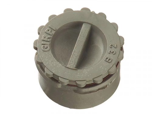 Bouchon en pvc à coller mâle, diam. 40