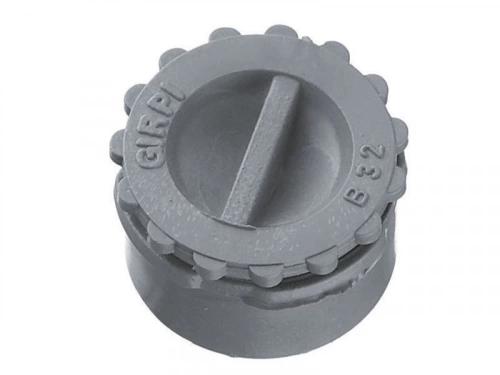 Bouchon en pvc à coller mâle, diam. 32