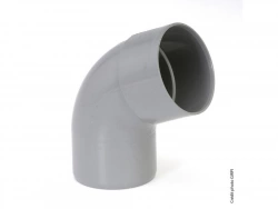 Coude Mâle / Femelle 67° Pvc Diam.80 Mm Girpi