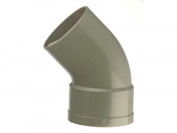 Coude 45° en pvc à coller femelle / mâle, diam. 40