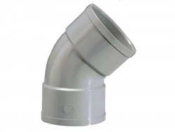 Coude 45° en pvc à coller femelle / femelle, diam. 32
