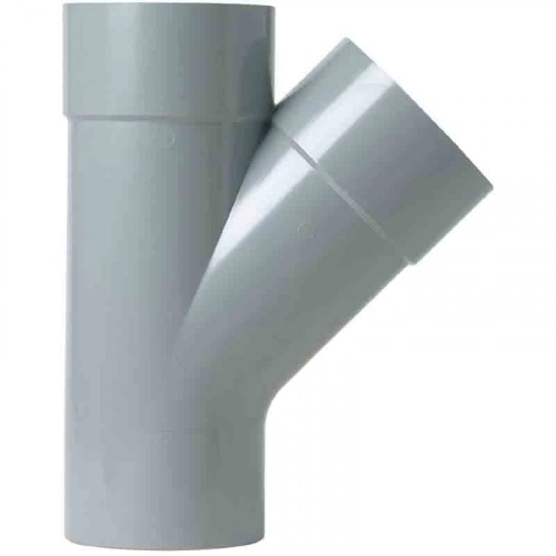 Culotte d'évacuation à 45° mâle/femelle Ø 100 mm