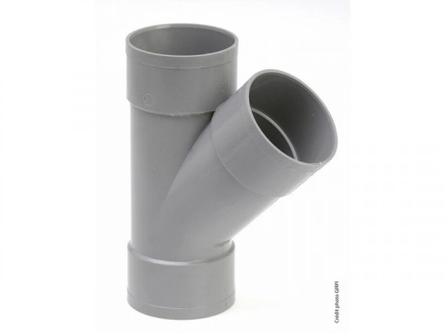 Té Simple Femelle / Femelle 45° Pvc Diam.100 Mm Girpi