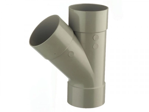 Culotte De Branchement 45° En Pvc À Coller, Femelle / Femelle, D.50