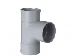 Té 87.30° En Pvc À Coller, Femelle / Femelle, D.40