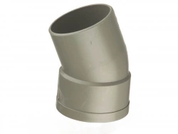 Coude Mâle / Femelle 22° Pvc Diam.80 Mm Girpi