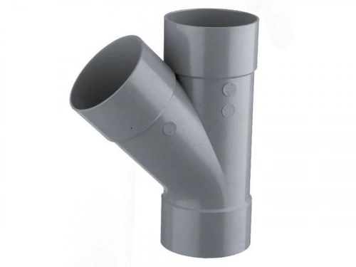 Culotte De Branchement 45° En Pvc À Coller, Femelle / Femelle, D.32